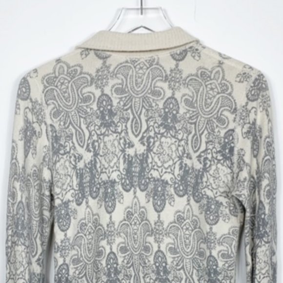 The North Face Patterned Zip Up Sweater Jacket - Picture 5 of 8